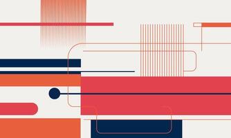 A colorful abstract background with lines and shapes vector
