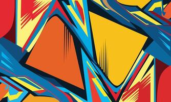 A colorful abstract background with geometric shapes vector