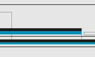 A bar graph with a blue line and a black line vector