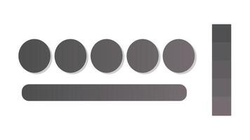 Abstract gradient background with Gray color palette. Abstract illustration with gradient blur design. Blurred colored abstract background. Colorful gradient illustration vector