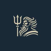 Logo for a company called neptune for sale. vector