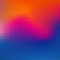 pixel colorful background with a blurred image vector