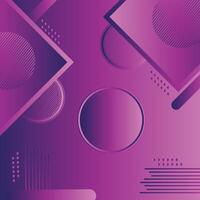Abstract purple gradient mesh background template copy space for poster, banner, landing page, or brochure vector