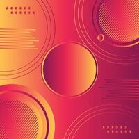 Colorful orange and yellow gradient waves background. Modern futuristic gradient orange abstrac fluid shape background. Summer orange gradient waves wallpaper. vector