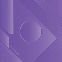 Modern purple circle line shape abstract background vector