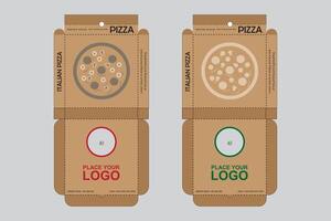 Pizza Box Design. Pizza Box Template Design. Pizza Box Packaging Design. 2025 Pizza Box Design. vector