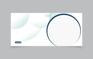 template banner abstract background image replacement vector