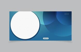 banner design with abstract background vector