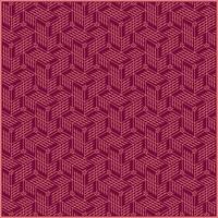 unique cube pattern with dark red background vector