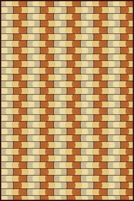 unique abstract pattern bar that looks like brown cigarette filters