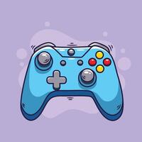 Joystick gamepad icon. Flat illustration of joystick gamepad icon design vector