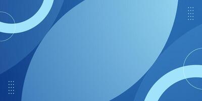 Abstract overlap blue background with circle shapes pattern. Smart frame design for banner, flyer, brochure and others. vector