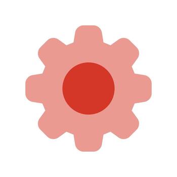 sencillo icono preparar botón vector