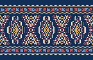 Knitting seamless. Knit pattern design for wrapping paper, fabric pattern, background, wallpaper. vector