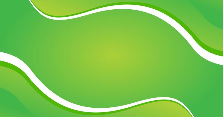 a green gradient and wave white abstract background
