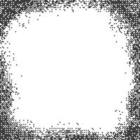 Pixel pattern background. Bitmap textured arcade game gradient frame. Retro dither square border. Abstract digital mosaic bg. Halftone noisy glitch effect vector