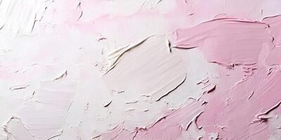 Expressive Painted Canvas Texture Top View photo