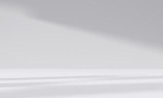 abstract white studio room with light and shadow from window background for product display presentation12 photo