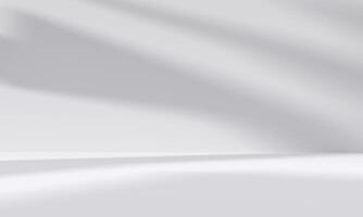 abstract white studio room with light and shadow from window background for product display presentation21 photo