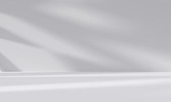 abstract white studio room with light and shadow from window background for product display presentation14 photo