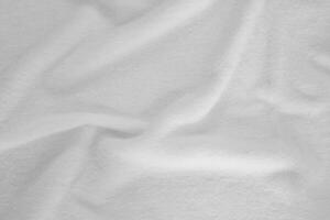 abstract white towel texture background photo