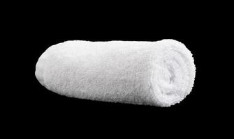 roll face towel isolated element photo