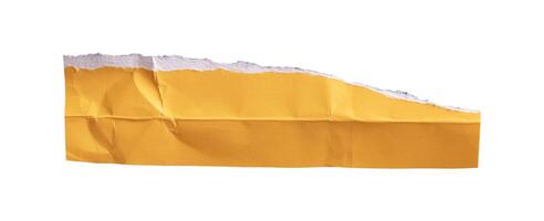 fold ripped paper isolated element photo
