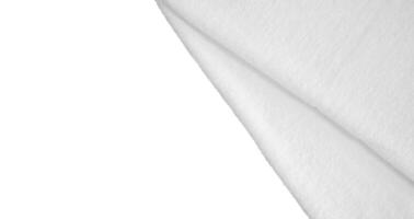 background with white towel decoration photo