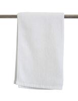 hanging withe towel isolated element photo