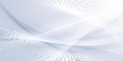 Abstract background with white lines and dots vector
