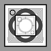 A modern shape of border and frame. Perfect lines and shape vector