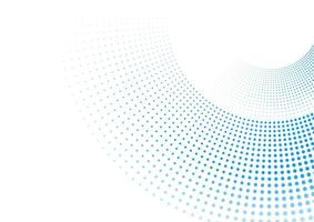 Bright blue minimal dotted lines abstract background vector