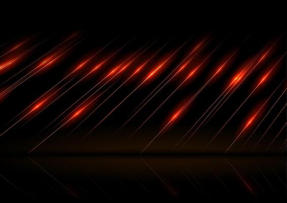 Orange minimal lines abstract tech background