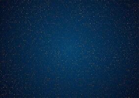 Golden shiny particles abstract sparkling background vector