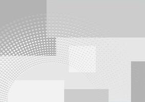 Grey minimal abstract geometric tech background vector