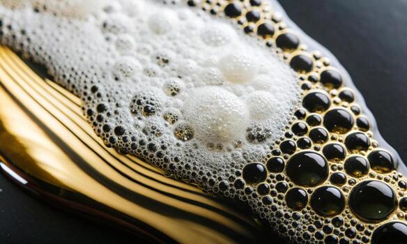 Soap foam. physical properties, structure dynamics and practical application photo