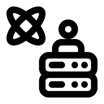 Data Scientist, Data Research Outline Icon vector