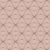Abstract mid-century linear seamless pattern with art deco geometric diamond shapes on a mocha colored mousse background evoking a soft brown color. vector