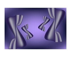 Ribbon liquid Vibrant Smooth Colorful wallpaper background Gradient mesh template vector