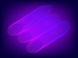 abstract background with purple lines and circles vector