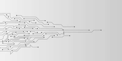 Abstract electronic board. Circuit board texture for digital technology concept vector