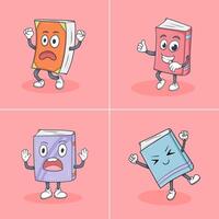 Whimsical and Colorful Storybook Cartoon Design vector