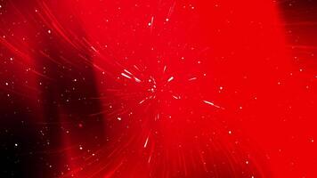 Red background with white streaks resembling fastmoving particles. Suitable for technology, innovation, speed, and energy concept designs. Ideal for dynamic graphic projects. video