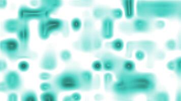 Abstract teal shapes create texture on white background suitable for modern designs, backgrounds, digital art, branding, or fashion projects. video