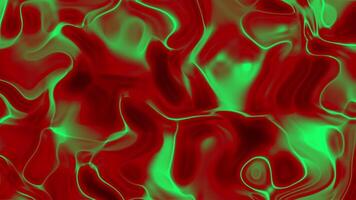 Red and green abstract swirls overlay a grid of squares. Suitable for graphic design projects, backgrounds, or festivethemed materials. video