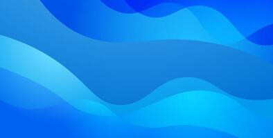 abstract blue liquid gradient color with simple shape cool trendy design banner background. eps10 vector