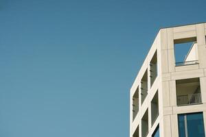 A building with a clock on it photo