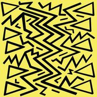 Edgy and Contemporary Abstract Geometric Sharp Shapes Pattern vector