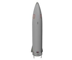 3d rendering space rocket photo
