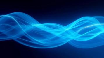 flowing animation of abstract blue waves creates a dynamic yet calming background, providing a captivating visual effect and suitable for a variety of content types video